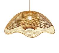 Lampadari, Cappello di Paglia di personalità Sud EST Asiatico Luce Tropicale Stile Giapponese E Scale Weavinatural Ceilihangilight in Vimini/45Cm/a