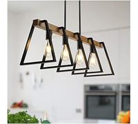 Lampadari Cucina Isola Lighti4 Luci Casale Dinilight 84Cm Lineare Orientabileps con,Semplice e Bello