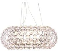 Lampadari Decorativi Moderni per Soggiorno Camera da Letto Lampade a Sospensione a soffitto Regolabili in Cristallo Lampadario Decorativo Moderno a Sospensione per Camera da Letto