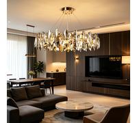 Lampadari Di Cristallo Lampadine E14 Dimmerabile 60cm Per La Sala Da Pranzo