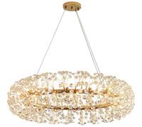 Lampadari di cristallo moderni Fuochi d'artificio Lampadario di cristallo Lampadario Sputnik Lampada a sospensione Lampadario a dente di leone per Foyer Corridoio Ingresso Cucina Camera da letto