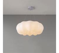 Lampadari in Metallo per Camera da Letto Semplice E Accogliente A Forma di Nuvola con Stampaggio Rotazionale alla Moda con Lampada A Sospensione A LED Dimmerabile Apparecchio di Illuminazione