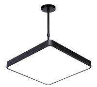 Lampadari LED semplici Paralume in metallo acrilico Lampada a sospensione per centro commerciale Lampada da negozio Luce a sospensione commerciale Luci di ripresa ultra luminose 36W Scacchi e quadrat