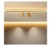 Lampadari Moderni a soffitto a LED con faretto Lampada da soffitto a Strisce Nere in Acrilico Compatibile con Il Soggiorno,Semplice e Bello