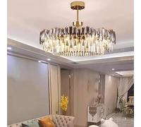 Lampadari Moderni di Lusso in Cristallo Dorato, lampadario da Pranzo, Soggiorno, Lampada a Sospensione, apparecchio di Illuminazione per la casa, Lamp