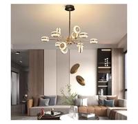 Lampadari Moderni di Lusso per Sala da Pranzo, lampade da soffitto, luci sospese, lampadari a LED per Soggiorno, luci Interne, Illuminazione Moderna(Tri-Color,12 Heads)