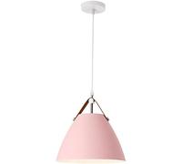 Lampadari Moderni E Colorati, Lampada Industriale Danese, Lampada A Sospensione Creativa Tradizionale, Lampadario A Soffitto con Testa Singola E27, per Camera da Letto, Cucina, Isol, Pink