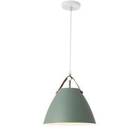 Lampadari Moderni E Colorati, Lampada Industriale Danese, Lampada A Sospensione Creativa Tradizionale, Lampadario A Soffitto con Testa Singola E27, per Camera da Letto, Cucina, Isol, Green
