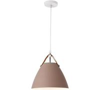 Lampadari Moderni E Colorati, Lampada Industriale Danese, Lampada A Sospensione Creativa Tradizionale, Lampadario A Soffitto con Testa Singola E27, per Camera da Letto, Cucina, Isol, Chocolate