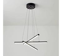 Lampadari Moderni Sputnik Lampadario lineare a LED Lampada a Sospensione in Acrilico Compatibile con Sala da Pranzo Cucina Isola Camera da Letto Soggiorno