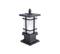 Lampadari,Pada a Colonna Moderna in Alluminio Antiruggine Ip44 Impermeabile, Lanterna Quadrata in Vetro,Pada da Parete da Giardino,Pada da Patio,Pada da Tavolor Esterni,Pada da Tavolor Esterni,Pada da
