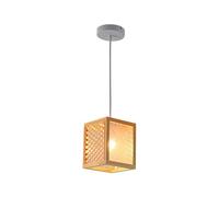 Lampadari,Padario Quadrato in Vetro Giapponese -Pada a Sospensida Soffitto in Stile Fattoria Nordicor Cucina, Camera da Letto, Sala da Pranzo e Altro Ancora