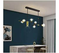Lampadari, Paralume in Vetro Moderno, Striscia Lunga,Rsonalità Creativa, Ristorante, Bar, Negozio,Padario a Bolle Commerciale, Luce a Sospensione/Luce a 3 Colori/A