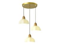 Lampadari per Sala da Pranzo/Lampada a Sospensione a Tre Teste Rotonde/Sala da Pranzo Lampada a Sospensione Nord Europa/Apparecchio di Illuminazione per Bar Giapponese