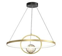 Lampadari Plafoniera piccola Lampadari a LED dimmerabili Montaggio a incasso con telecomando, design moderno rotondo,Lampadario
