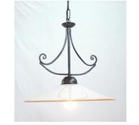 LAMPADARIO 1 LUCE ATMOSFERA FERRO BATTUTO LAMPADE LAMPIONE LANTERNA APPLIQUE