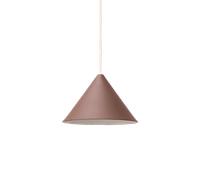 Lampadario A Cono in Ceramica Moebe, Marrone Terra D'ombra