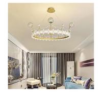 Lampadario a Corona di Cristallo, lampadari per camerette di Ragazzi e Ragazze, luci sospese, Moderno, Romantico, Caldo, per camerette di Bambini, Decorazioni per cameret