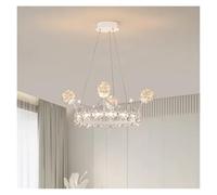 Lampadario a Corona di Cristallo, lampadari per camerette di Ragazzi e Ragazze, luci sospese, Moderno, Romantico, Caldo, per camerette di Bambini, Decorazioni per cameret