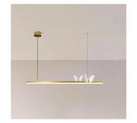 Lampadario a farfalla nordico Lampadario di lusso a LED Sala da pranzo Camera da letto Salotto Loft dorato Decorazione romantica Illuminazione a sospensione Compatible with interni , plafoniera