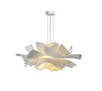 Lampadario a fiori nordici Lampada da ristorante creativa Moderna semplice Negozio di abbigliamento Illuminazione di personalità Rete rossa Lampadario da camera da letto (dimensioni: 70X26 cm, colore