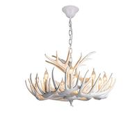 Lampadario a Forma Di Corna Di Cervo, Stile Retrò Americano,R Soggiorno, Sala da Pranzo, Camera da Letto, Stile Mediterraneo, Industriale, Decorazione,Rsonalità Creativa (9 Teste)/A/A