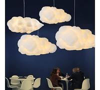 Lampadario a forma di nuvola di simulazione Lampadario a forma di nuvola di cotone creativo Lampadario a forma di nuvola galleggiante Lampada da soffitto a forma di nuvola decorati