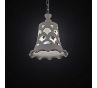 LAMPADARIO A LANTERNA IN CERAMICA TRAFORATA A 1 LUCE BGA 2586/S