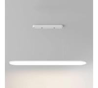 Lampadario a LED a striscia lunga, dimmerabile, a sospensione, for soffitto, for la casa, con protezione degli occhi, 1 lampada a, for tavolo da pranzo, Retrò