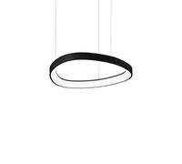 Lampadario a led design moderno d.42cm per cucina soggiorno nero DL1610