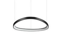 Lampadario a led design moderno d.61cm per cucina soggiorno nero DL1613