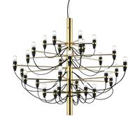 Lampadario a LED FLOS 2097/50, satinato, ottone Flos
