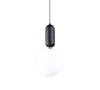 Lampadario a LED in Vetro per Ufficio, Moderno e Minimalista, da Comodino, per Camera da Letto, Studio, Sala da Pranzo, Bar, Cucina, Isola, Luce a Goccia, D/D25 cm/9,8 Pollici