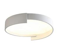 Lampadario a soffitto a LED a Forma di Disco per Cucina, Luce Piatta dimmerabile Tricolore, Lampada nordica da Incasso in Metallo, Design Industriale Creativo per Camera da Letto,