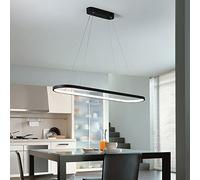 Lampadario a soffitto a LED contemporanei con Telecomando per l'isola della Cucina, Luce Rotonda per la Sala da Pranzo Moderna lampadario ad Anello a LED