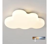 Lampadario a soffitto a LED Creativo a Forma di Nuvola 3D per cameretta dei Bambini e Camera da Letto, luminosità Regolabile, 36 W, Design di Simulazione Unico, Perfetto per l'arredamento de