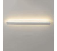 Lampadario a soffitto a LED per Cucina, Camera da Letto, corridoio Industriale, Moderno Nordico, plafoniera lineare Bianca per Bagno, Ingresso in Stile Rustico, Scale