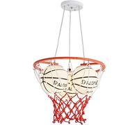 Lampadario a soffitto, camera dei bambini Lampadario a LED da basket con ragazzo Creativo cartone animato Lampadario da camera da letto Tema di studio per la sala da pranzo Corridoio Camera da letto
