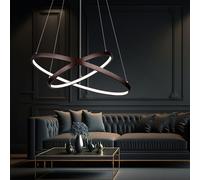 Lampadario A Soffitto Pendente 42W LED Dimmerabile Regolabile In Altezza D 51 Cm [EEK: E]