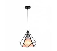 LAMPADARIO A SOFFITTO SOSPENSIONE PLAFONIERA E27 FERRO VINTAGE MODERNO [EEK: A]