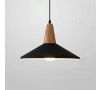 Lampadario a Sospensicolorato Personalizzato Tradizionale con Elegantedario in Legno per Caffetteria,Da a Sospensia Led Alla Moda per Sopra il Lavandino, Ufficio, Corridoio, Magazzino/Buio/13,0 Pollic