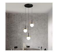 Lampadario a Sospensiin Vetro Smerigliato,Dari a Globo in Vetro Di Metà Secolo,Dario a Sospensiper Interni, Isola Della Cucina, Soggiorno, Camera da Letto, Corridoio/2 Pezzi/un