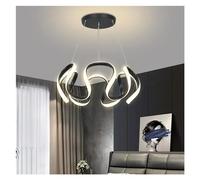 Lampadario a Sospensione a LED Nordico Illuminazione Compatible with Soggiorno Sala da Pranzo Ristorante Cucina Lampada a Sospensione Star Sky Design dimmerabile,Illuminazione a soffitto