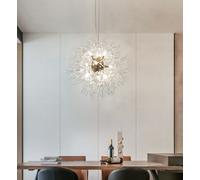 Lampadario a Sospensione Attacco 9xG9 Dente di Leone Portalampada IP20 Interni