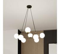 Lampadario a Sospensione AZURA 8 OPAL