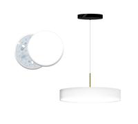 Lampadario a Sospensione Cerchio LED 40W Design Circolina IP20 Cucina Salotto [EEK: E]