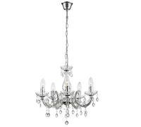 Lampadario a sospensione con lampada da soffitto, Globo 6311_Variante, Clear, E14 0.00 wattsW 230.00 voltsV