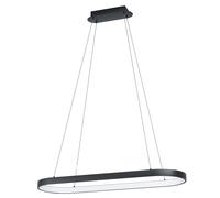 Lampadario A Sospensione Contemporaneo Codriales Acciaio Nero 1 Luce Led 27W