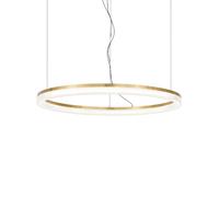Lampadario A Sospensione Contemporaneo Crown Metallo Ottone Led 42W 3000K Ip20