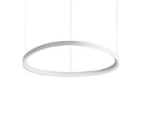 Lampadario A Sospensione Contemporaneo Gemini Metallo Bianco Led 55W 3000K Ip20